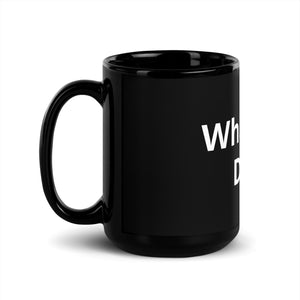 YW Black Glossy Mug