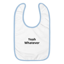 Load image into Gallery viewer, YW Embroidered Baby Bib
