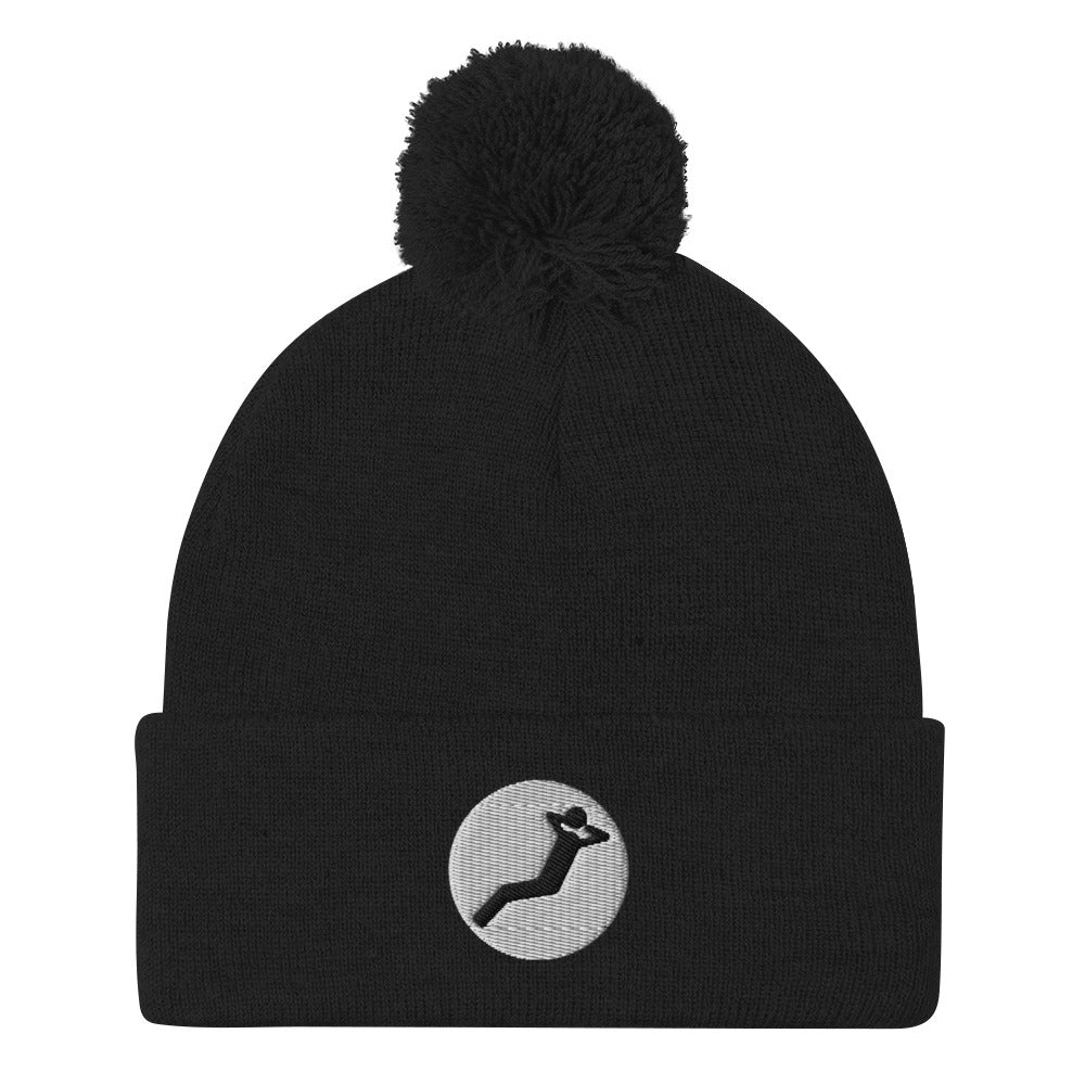 YWD Pom Pom Knit Cap