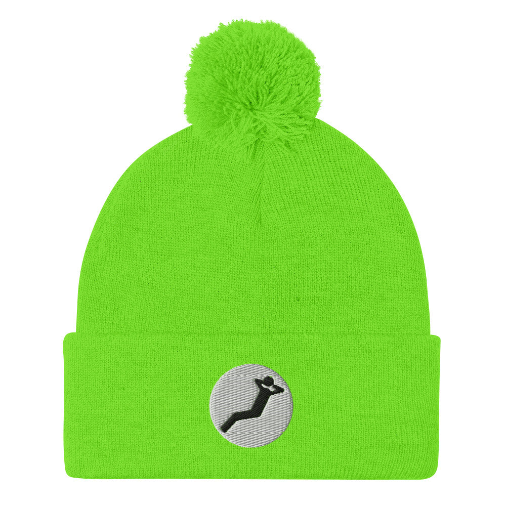 YWD Pom Pom Knit Cap